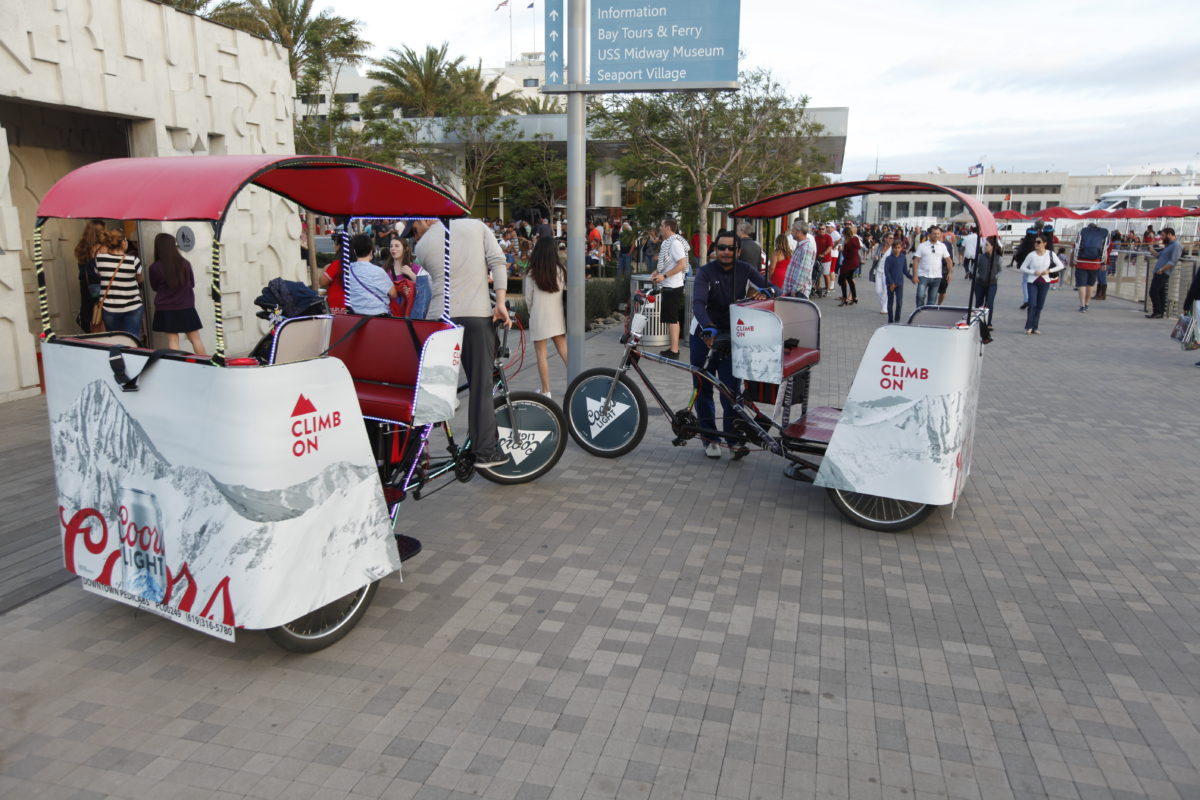 coorslight pedicab